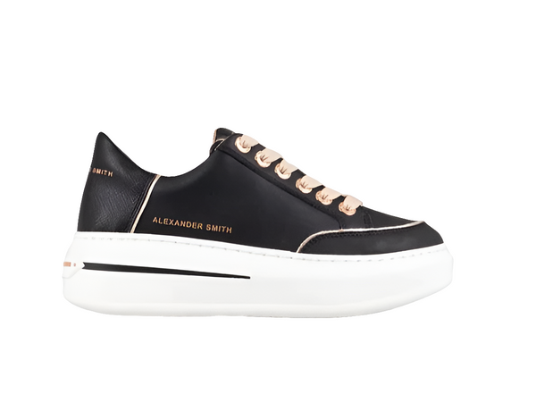 SNEAKERS LANCASTER WOMAN BLACK COPPER