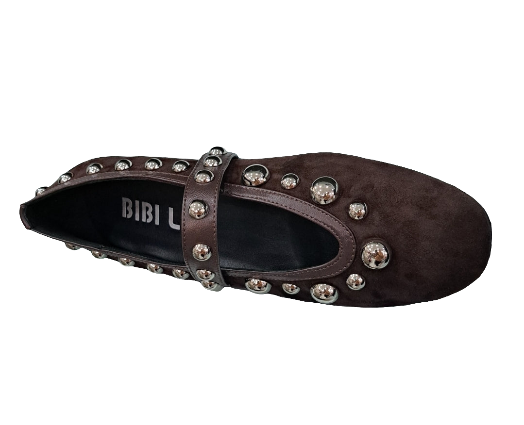 BALLERINE CARINNA BIBI LOU DARK BROWN