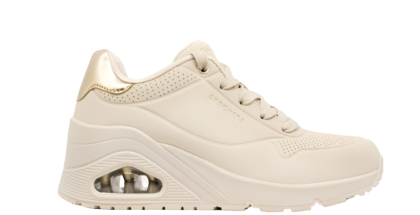 SNEAKERS UNO WEDGE HI STEPS SKECHERS OFF WHITE