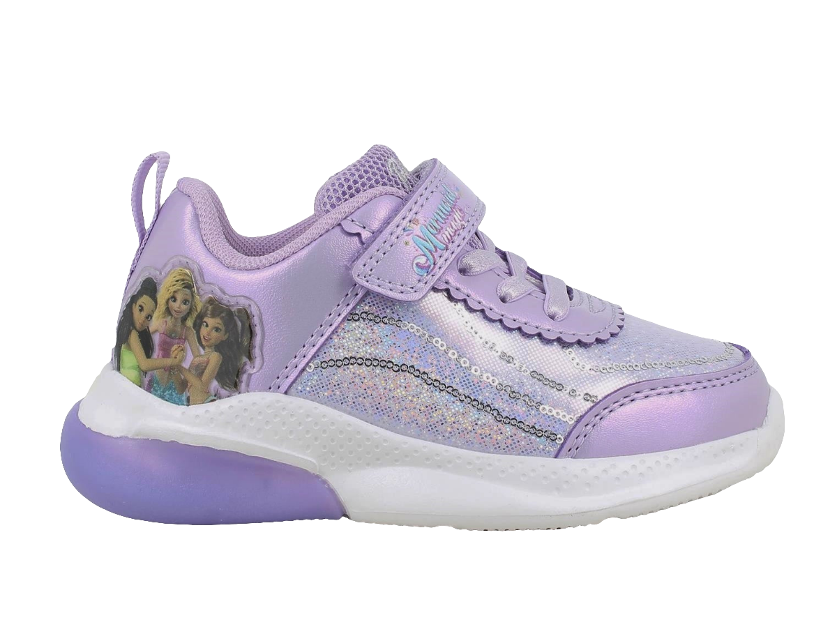 SNEAKERS SIRENETTE PRIMIGI LILLA GLITTER