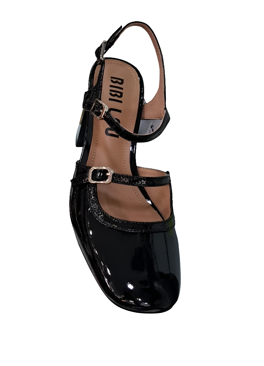 DECOLLETE' BIBI LOU SLINGBACK NERA