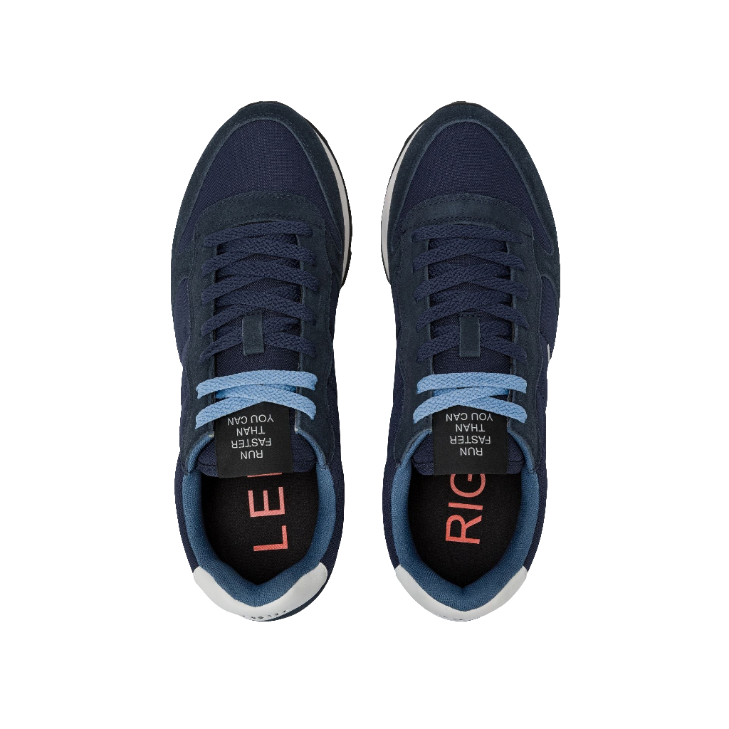 SNEAKERS TOM SOLID SUN68 NAVY BLU