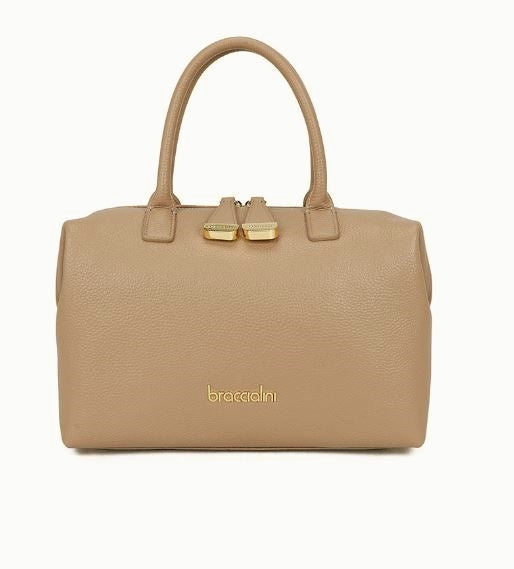 BAULETTI SARA PELLE BRACCIALINI BEIGE
