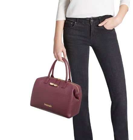 BAULETTI SARA PELLE BRACCIALINI BORDEAUX