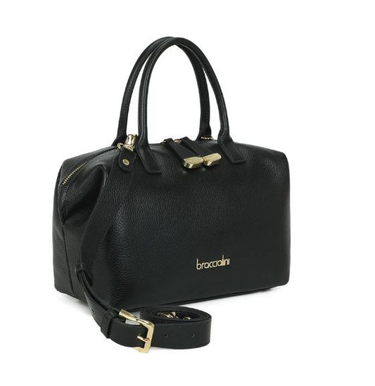 BAULETTI SARA PELLE BRACCIALINI NERO