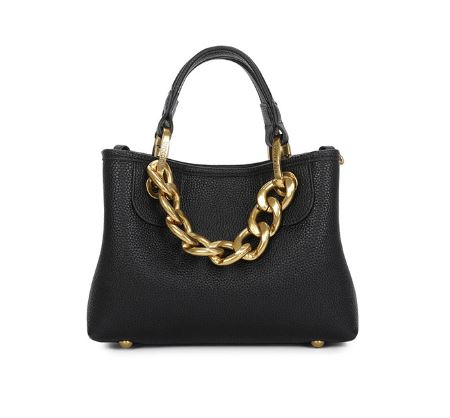 BORSE A MANO BETH JEWELS BRACCIALINI NERA CATENA GOLD PICCOLA