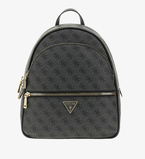 ZAINI MANHATTAN II GUESS LOGO ALL OVER BLACK