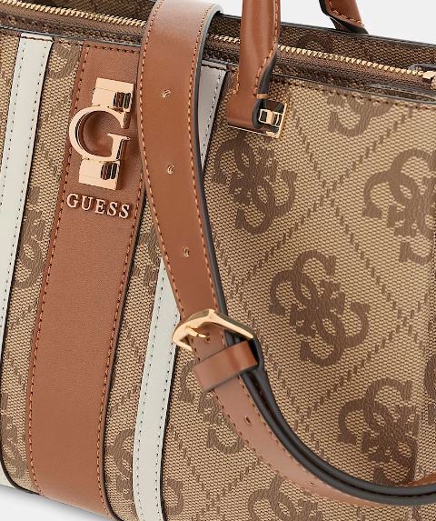 BORSE A MANO ERENIA 4G GUESS MARRONE PICCOLA