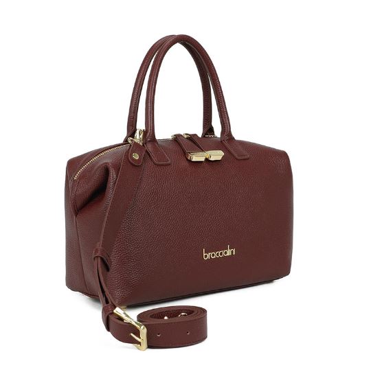 BAULETTI SARA PELLE BRACCIALINI BORDEAUX