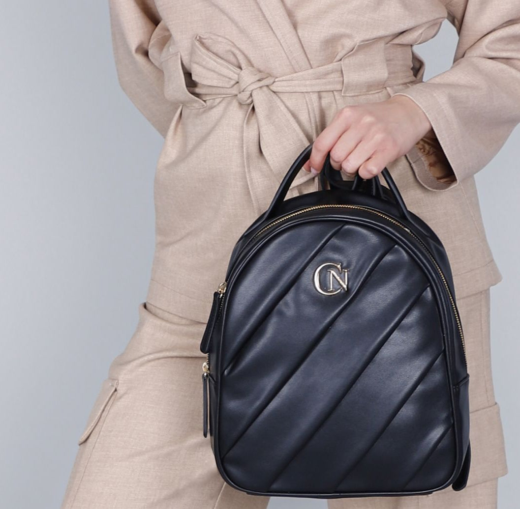 ZAINI PLISSETTATURA CAFENOIR NERO