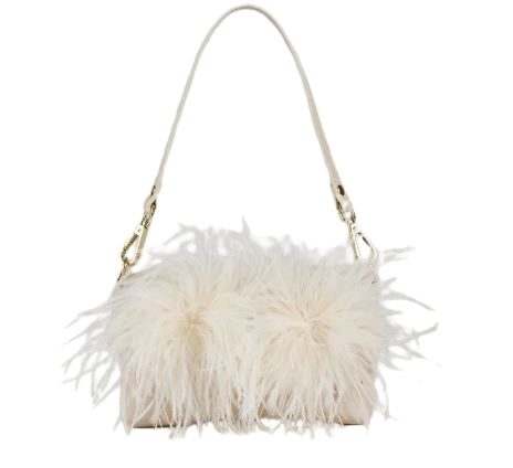 TRACOLLE POCHETTE PUFF M*BRC MINI PIUME