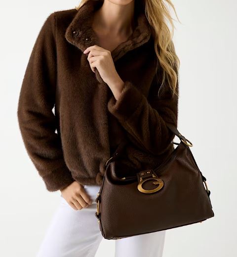 BORSE A SPALLA CAMDEN GUESS MARRONE