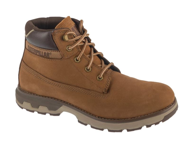 ANFIBI PURSUE CATERPILLAR NABUK BRONZE BROWN