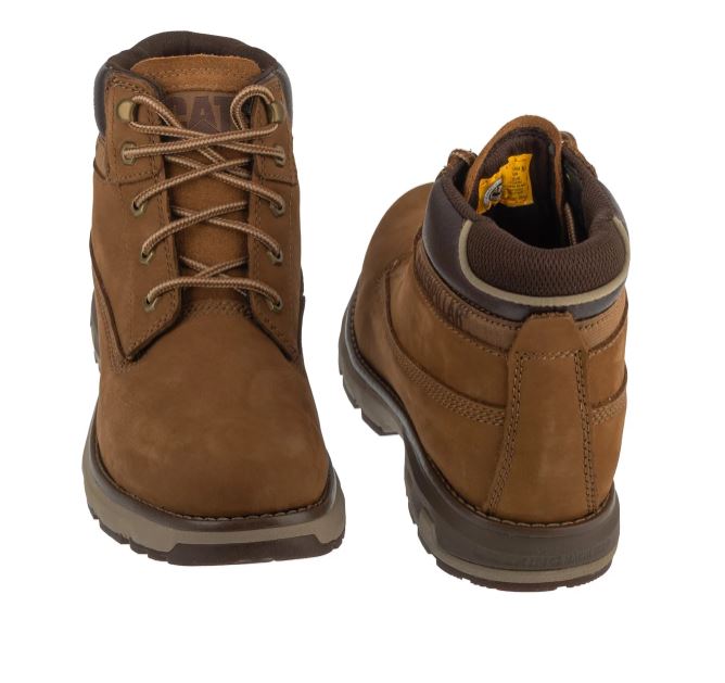 ANFIBI PURSUE CATERPILLAR NABUK BRONZE BROWN