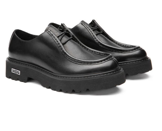 STRINGATE OXFORD PELLE CULT NERO