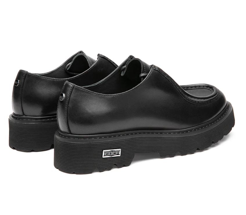 STRINGATE OXFORD PELLE CULT NERO