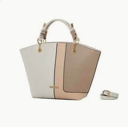 BORSE A MANO LADIE BAG VICTORIA BIANCO BEIGE