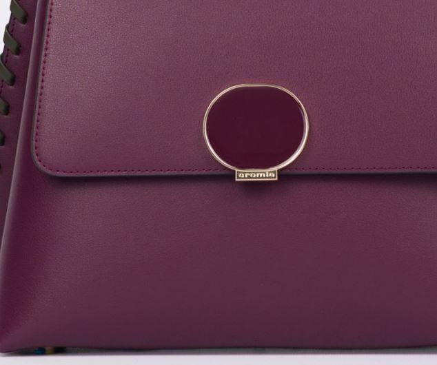 BORSE A SPALLA CLARISSA CROMIA PELLE CHERRY