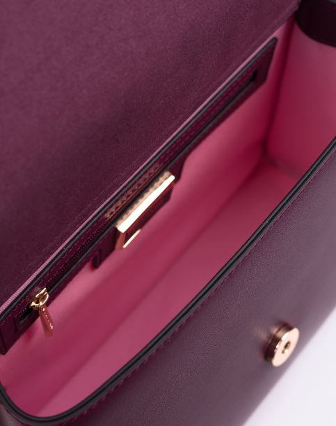 BORSE A SPALLA CLARISSA CROMIA PELLE CHERRY