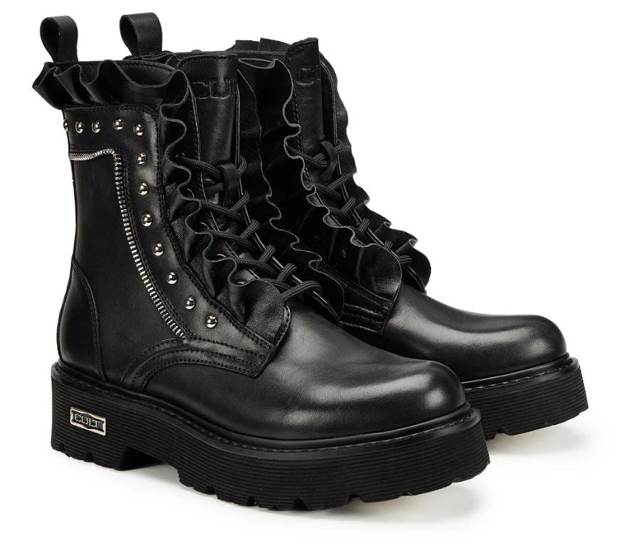 ANFIBI SLASH 347 CULT ROUCHES MINI BORCHIE NERO