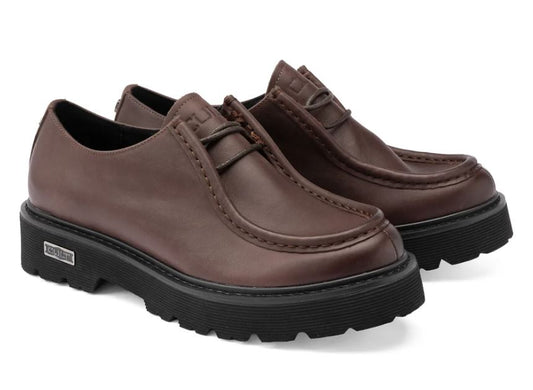 STRINGATE OXFORD PELLE CULT MARRONE