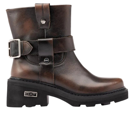 STIVALETTI BIKER GRACE CULT MARRONE