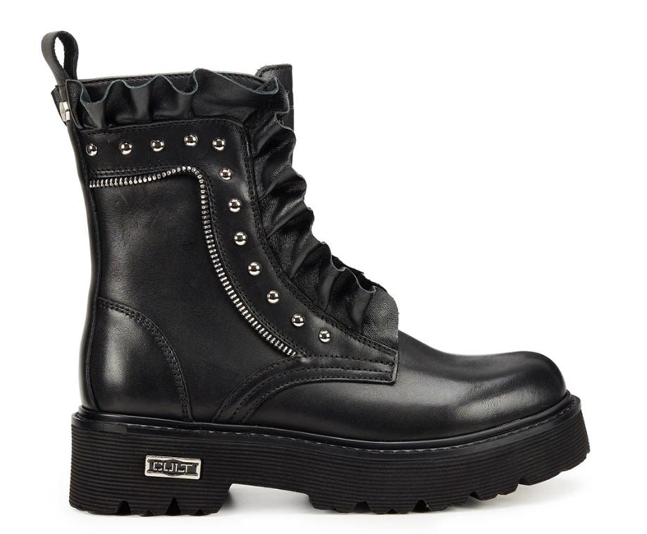 ANFIBI SLASH 347 CULT ROUCHES MINI BORCHIE NERO