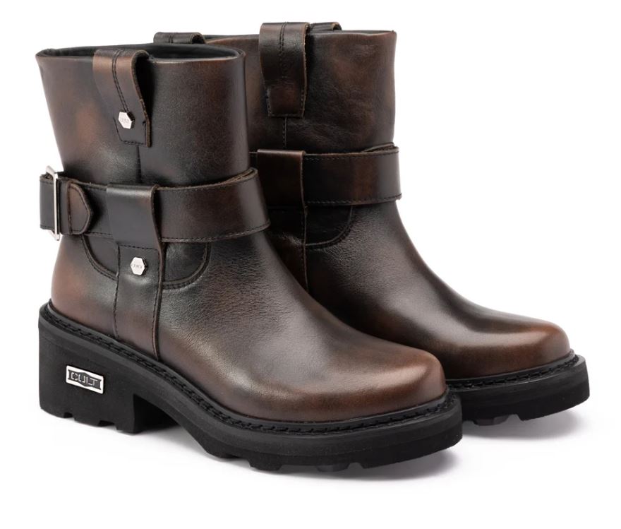 STIVALETTI BIKER GRACE CULT MARRONE