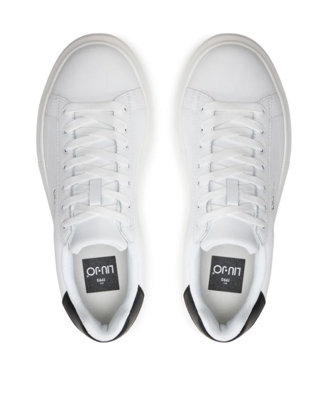 SNEAKERS BIG LIU JO WHITE BLACK