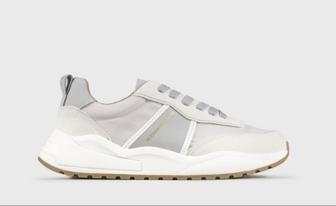 Ecodover SNEAKERS ECO-DOVER MAN ALEXANDER SMITH WHITE LIGHT GREY – CITRO CALZATURE