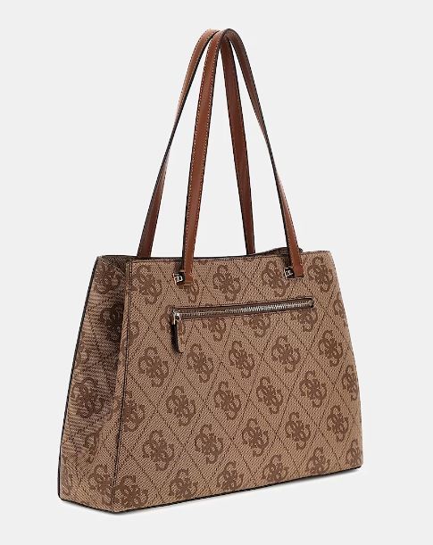 BORSE SHOPPING ERENIA 4G GUESS MARRONE GRANDE