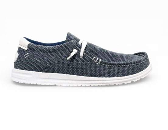 MOCASSINI EVERLAST TESSUTO NAVY