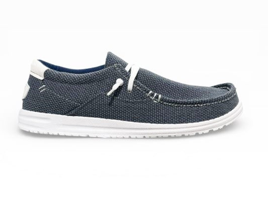 MOCASSINI EVERLAST TESSUTO NAVY