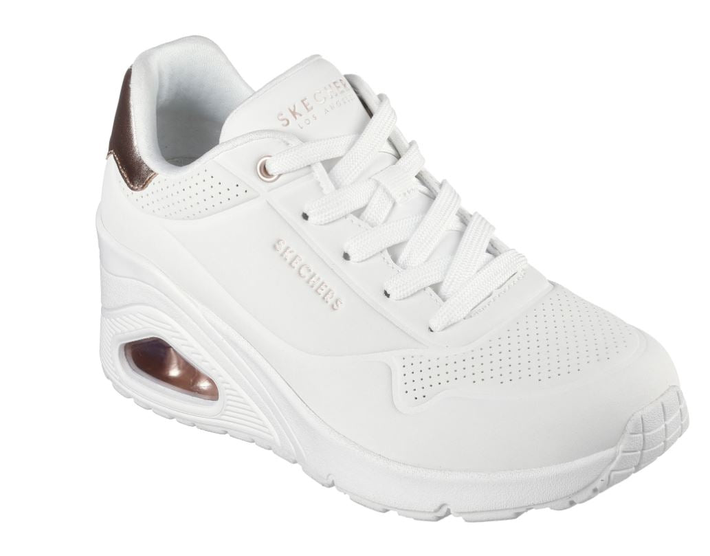 SNEAKERS UNO WEDGE HI STEPS SKECHERS BIANCA