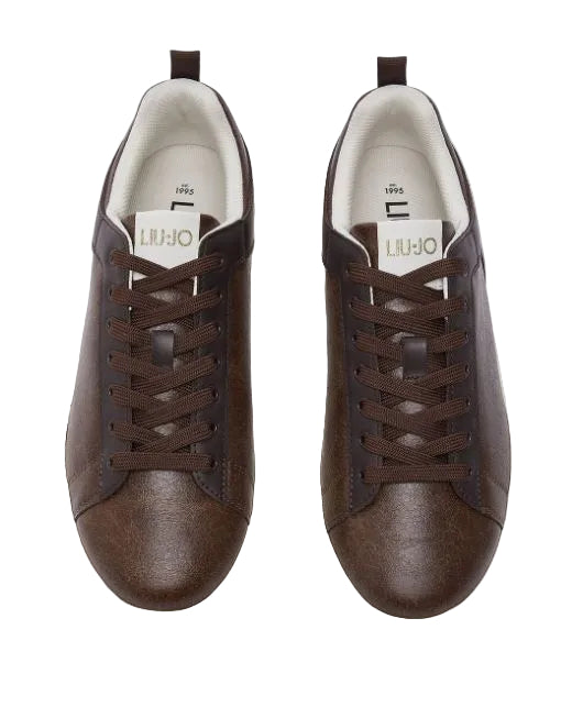 SNEAKERS BIG LIU JO EFFERRO CRACKLE TABACCO