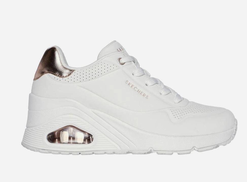 SNEAKERS UNO WEDGE HI STEPS SKECHERS BIANCA