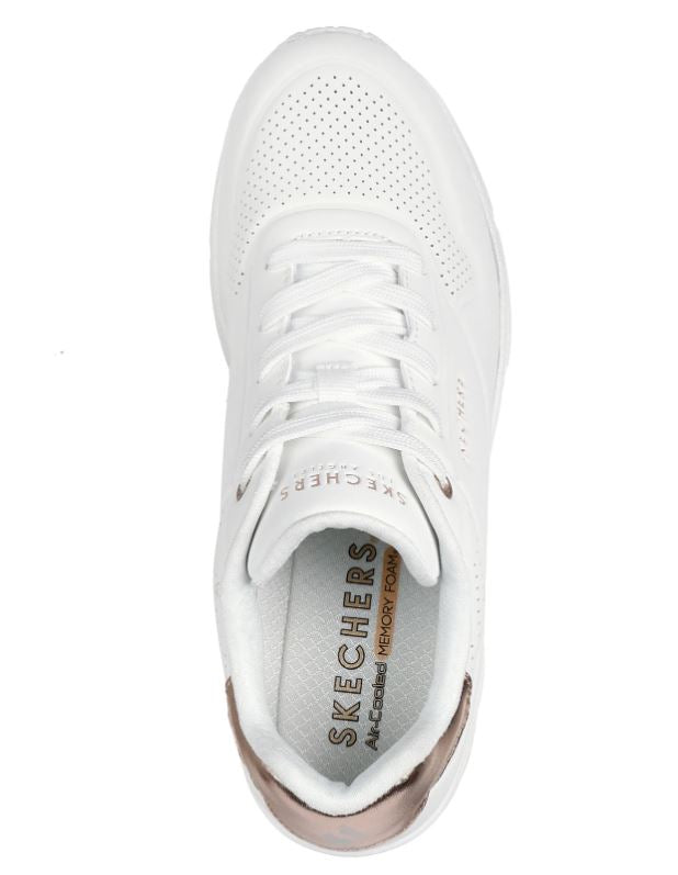 SNEAKERS UNO WEDGE HI STEPS SKECHERS BIANCA
