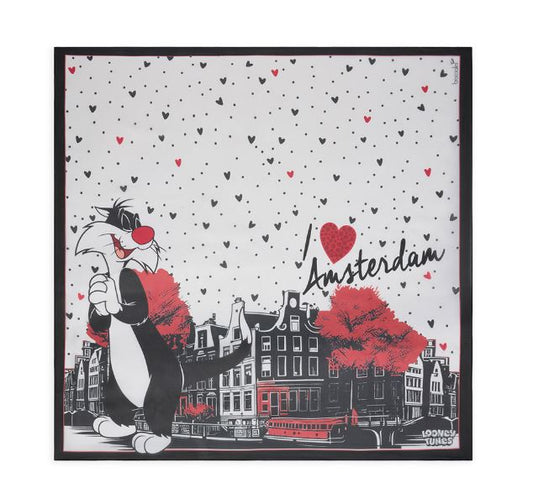 FOULARD LOONEY TUNES BRACCIALINI GATTO SILVESTRO