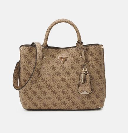 BORSE A MANO MERIDIAN II GUESS LATTE PICCOLA