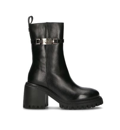 STIVALETTI DEVA PELLE MORBIDA GIO+ NERO