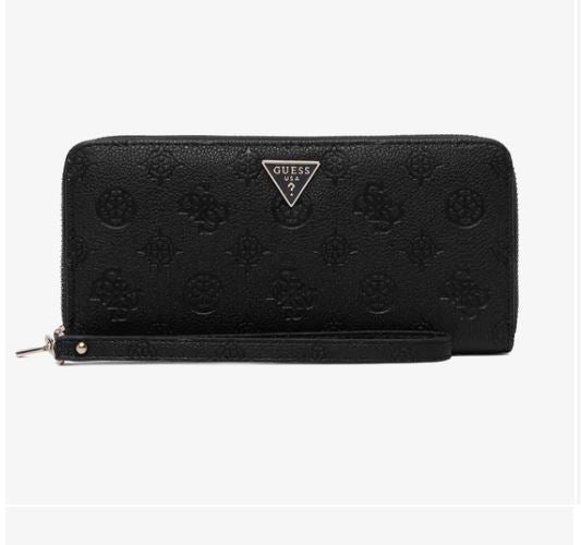 PORTAFOGLI BLAKE GUESS ALL LOGO BLACK