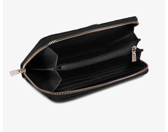 PORTAFOGLI BLAKE GUESS ALL LOGO BLACK