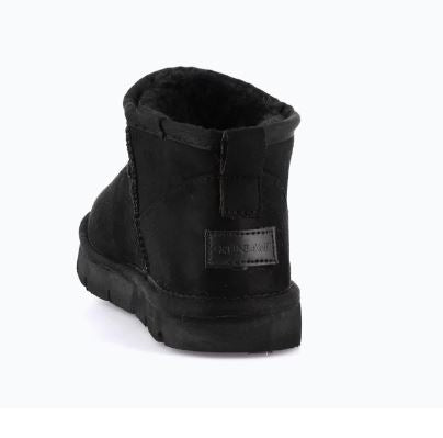 STIVALETTI TESSUTO E PELUCHE CHAB GRUNLAND NERO