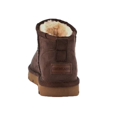 STIVALETTI TESSUTO E PELUCHE CHAB GRUNLAND MARRONE