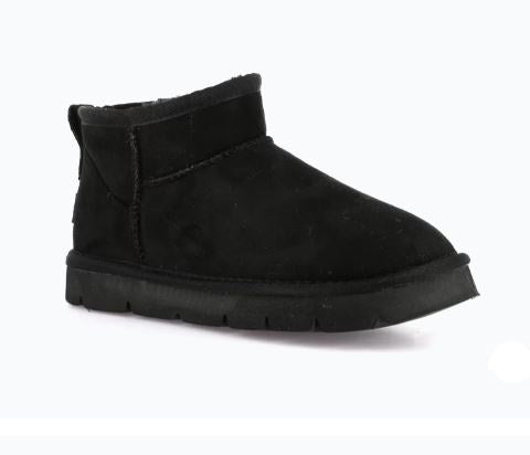 STIVALETTI TESSUTO E PELUCHE CHAB GRUNLAND NERO