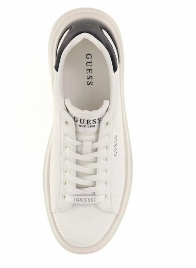 SNEAKERS GUESS ELBA PELLE DETTAGLIO BLU