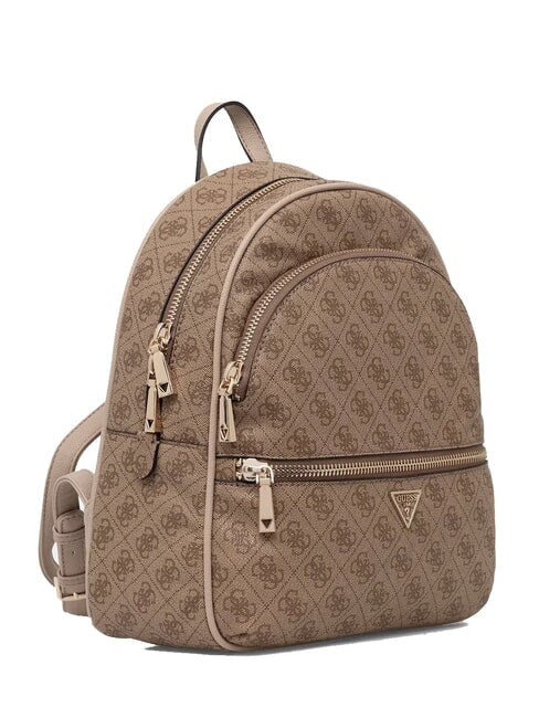 ZAINI MANHATTAN II GUESS LOGO ALL OVER LATTE