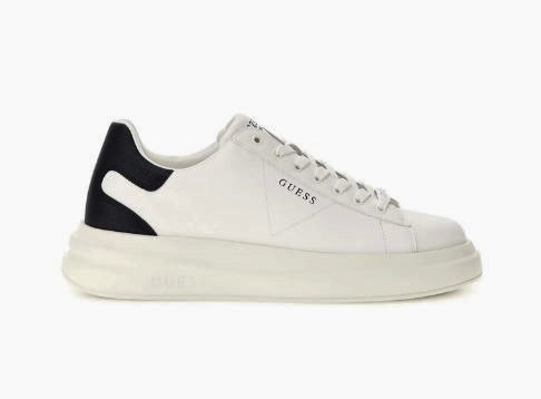 SNEAKERS GUESS ELBA PELLE DETTAGLIO BLU