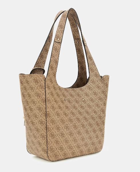 BORSE SHOPPING CALISPA 4G GUESS LATTE BEIGE