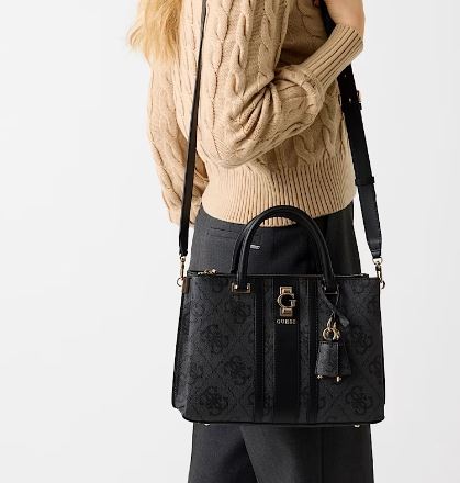 BORSE A MANO ERENIA 4G GUESS NERA PICCOLA